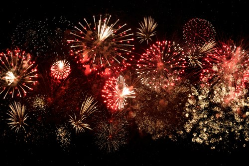 Fireworks in Oberlin, Ohio